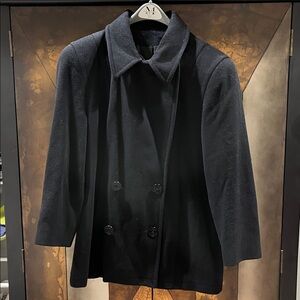 Jones New York Black Pea Coat